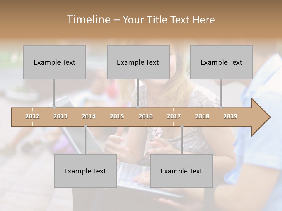 Friendship Youth Close PowerPoint Template
