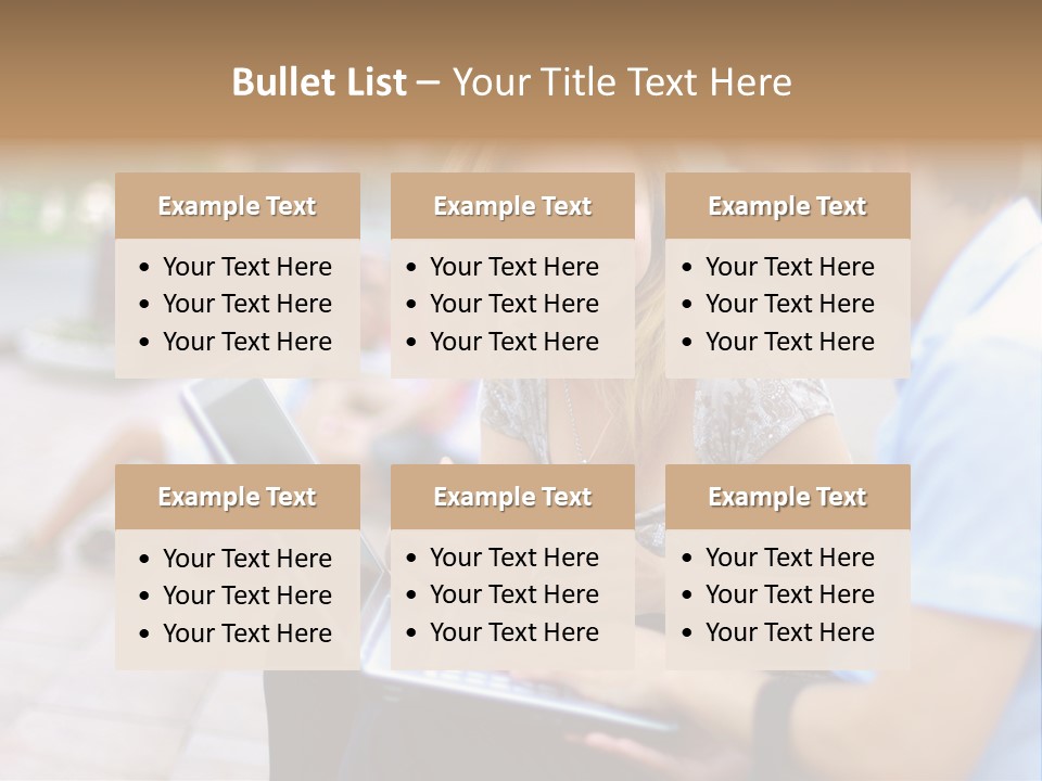 Friendship Youth Close PowerPoint Template
