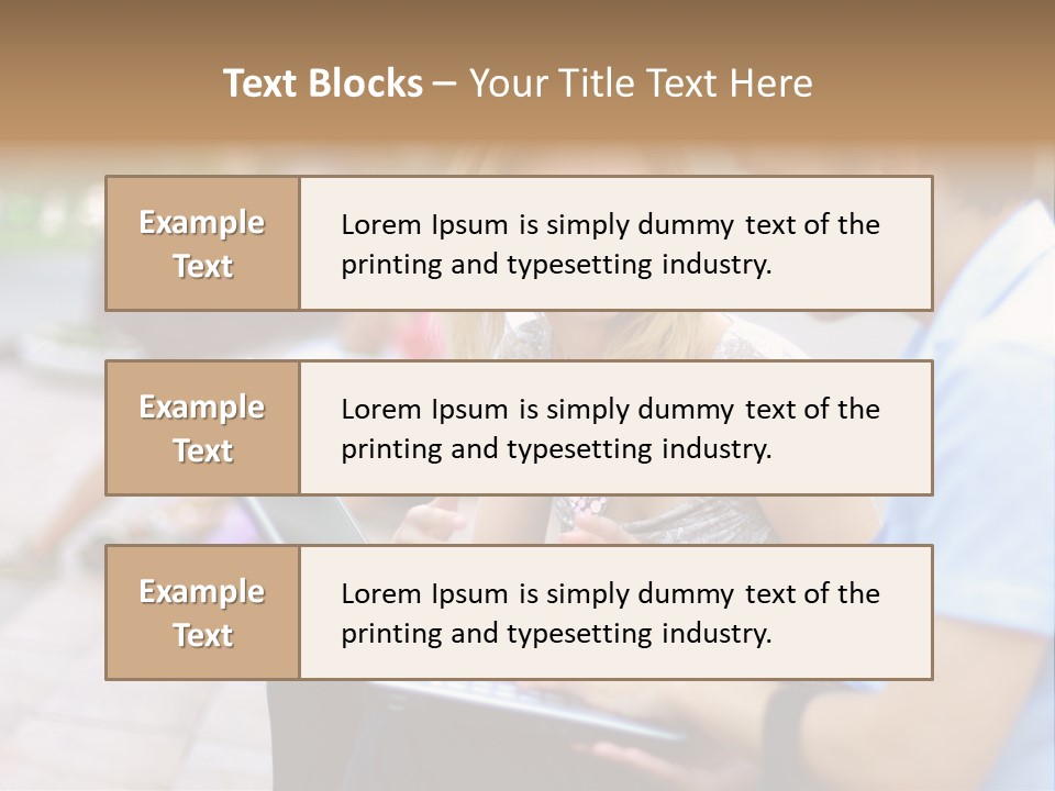 Friendship Youth Close PowerPoint Template