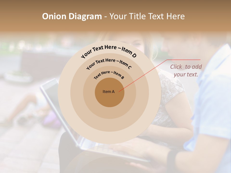 Friendship Youth Close PowerPoint Template