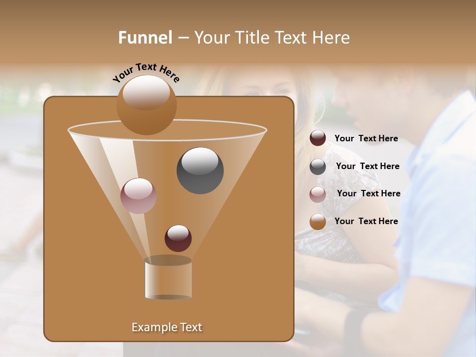 Friendship Youth Close PowerPoint Template