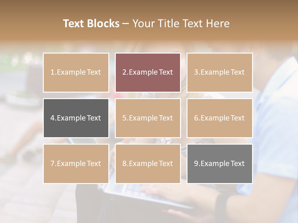 Friendship Youth Close PowerPoint Template