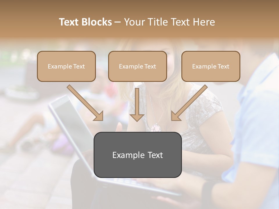 Friendship Youth Close PowerPoint Template