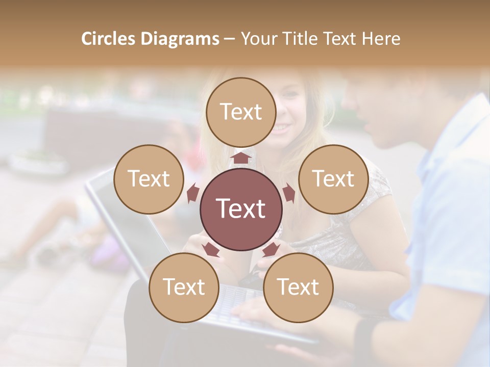 Friendship Youth Close PowerPoint Template