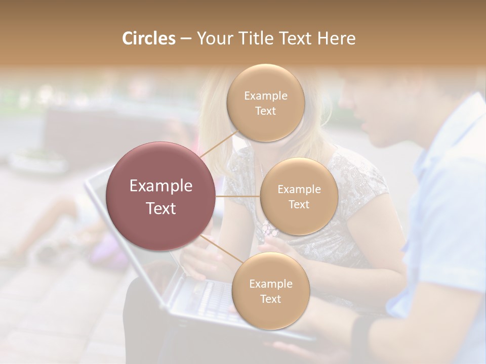 Friendship Youth Close PowerPoint Template