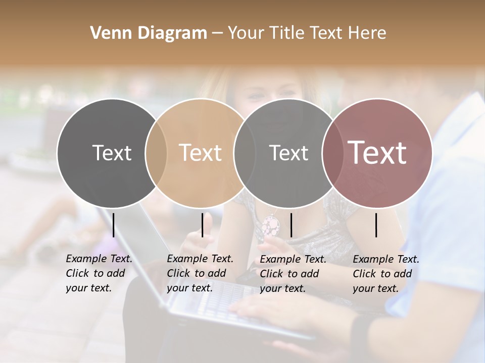 Friendship Youth Close PowerPoint Template