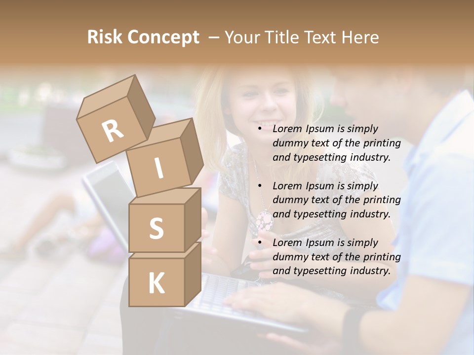 Friendship Youth Close PowerPoint Template