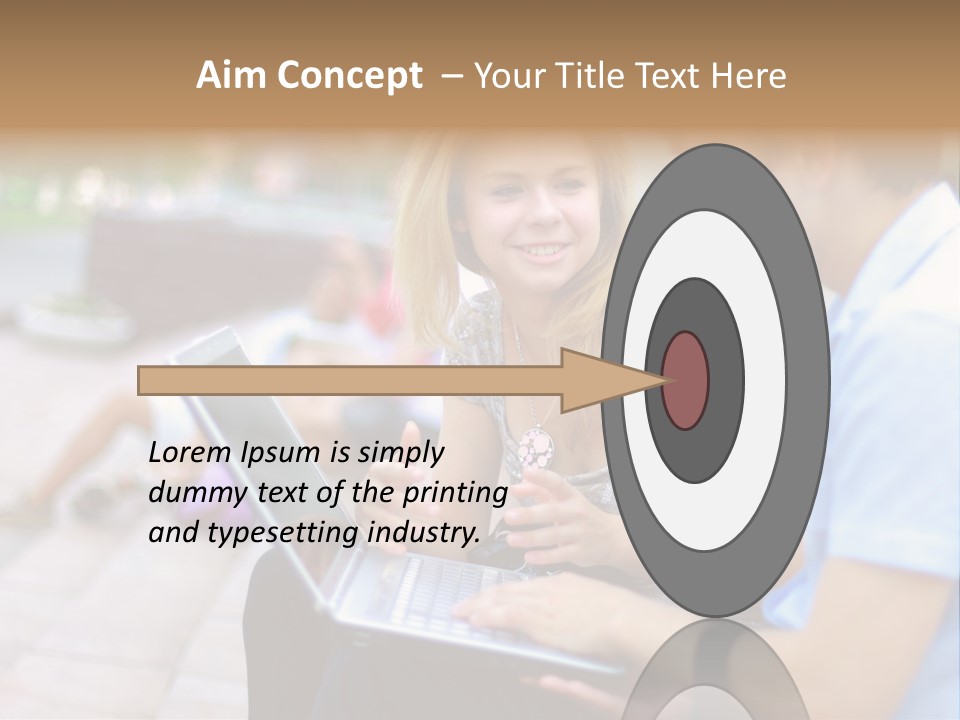 Friendship Youth Close PowerPoint Template