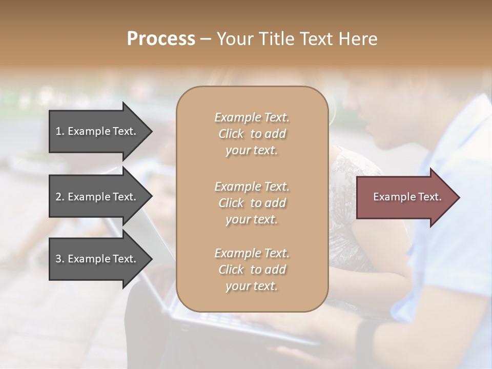 Friendship Youth Close PowerPoint Template