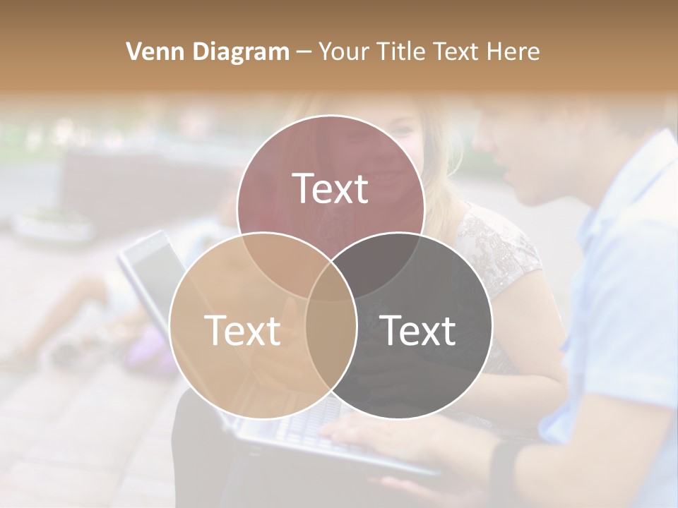 Friendship Youth Close PowerPoint Template