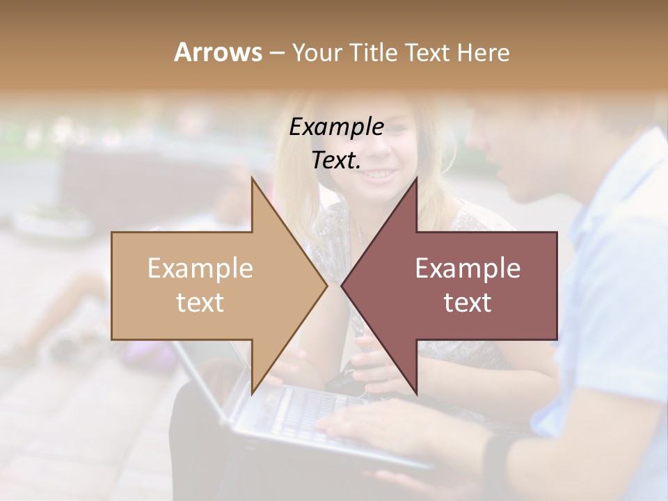 Friendship Youth Close PowerPoint Template