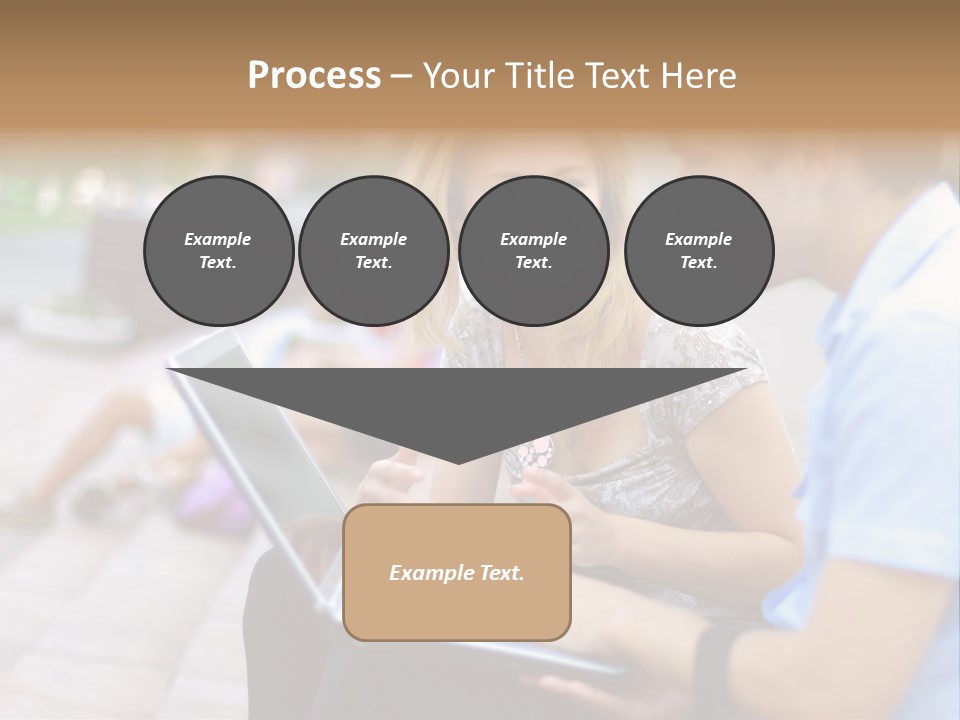 Friendship Youth Close PowerPoint Template