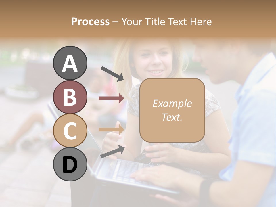 Friendship Youth Close PowerPoint Template