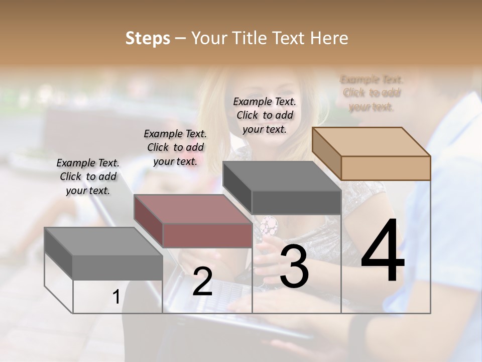 Friendship Youth Close PowerPoint Template