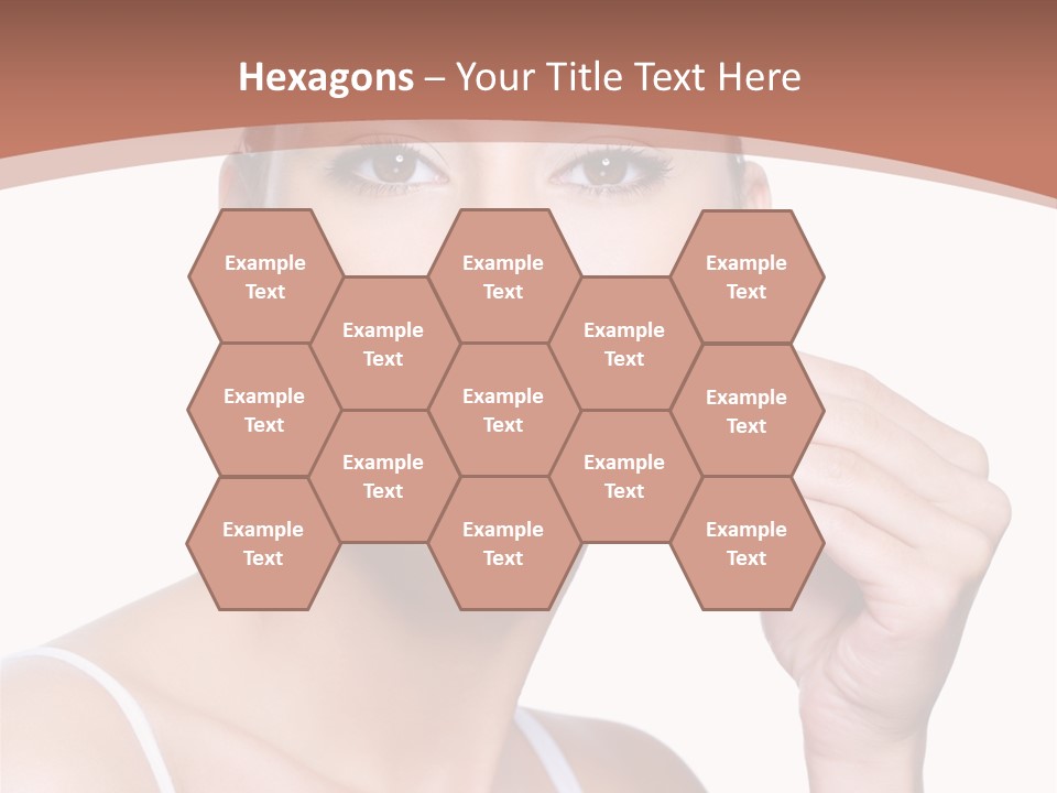 Pretty White Sensual PowerPoint Template