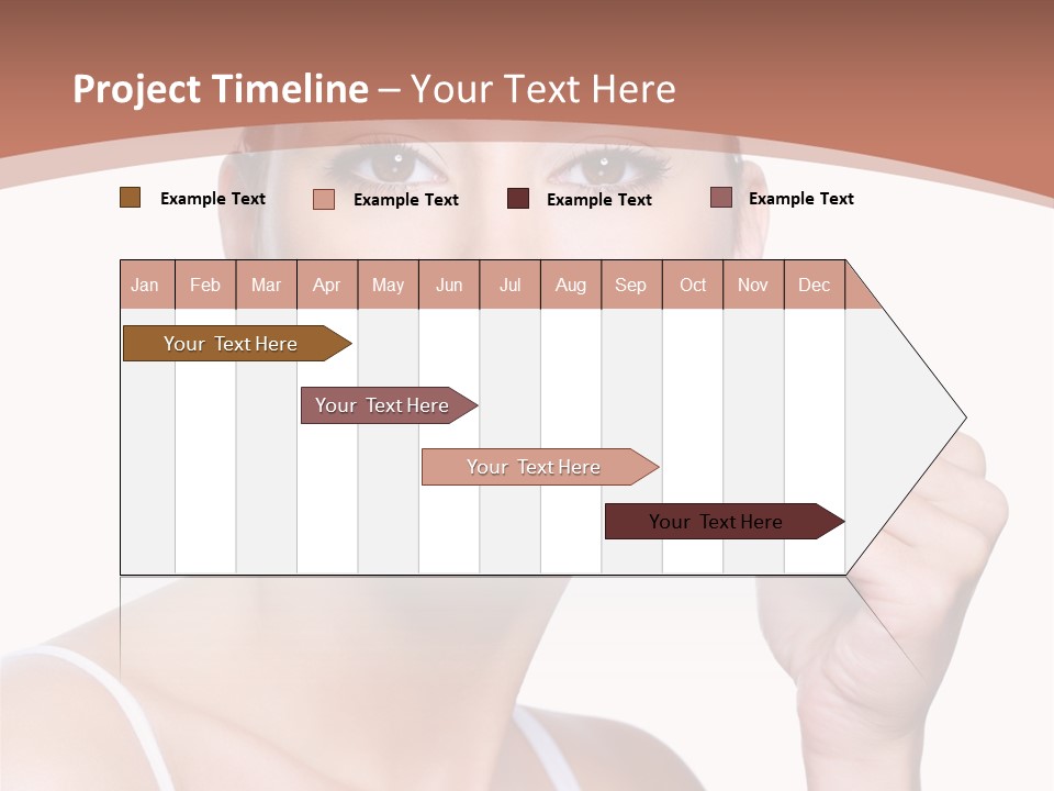 Pretty White Sensual PowerPoint Template