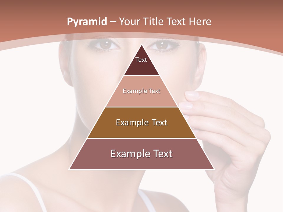 Pretty White Sensual PowerPoint Template