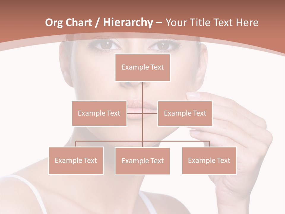 Pretty White Sensual PowerPoint Template