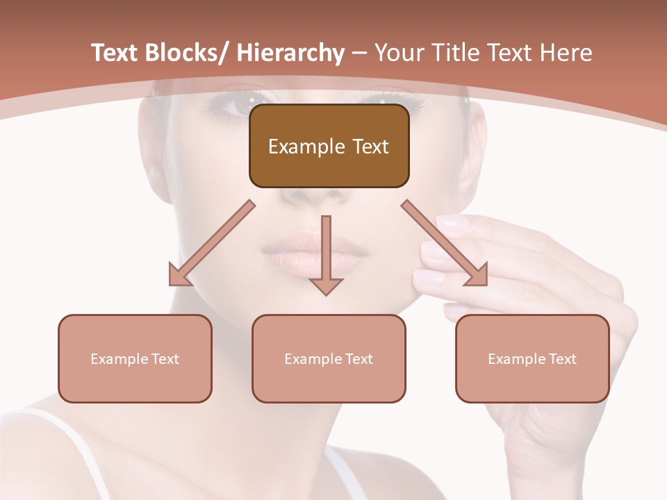 Pretty White Sensual PowerPoint Template