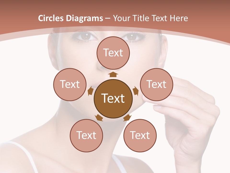 Pretty White Sensual PowerPoint Template