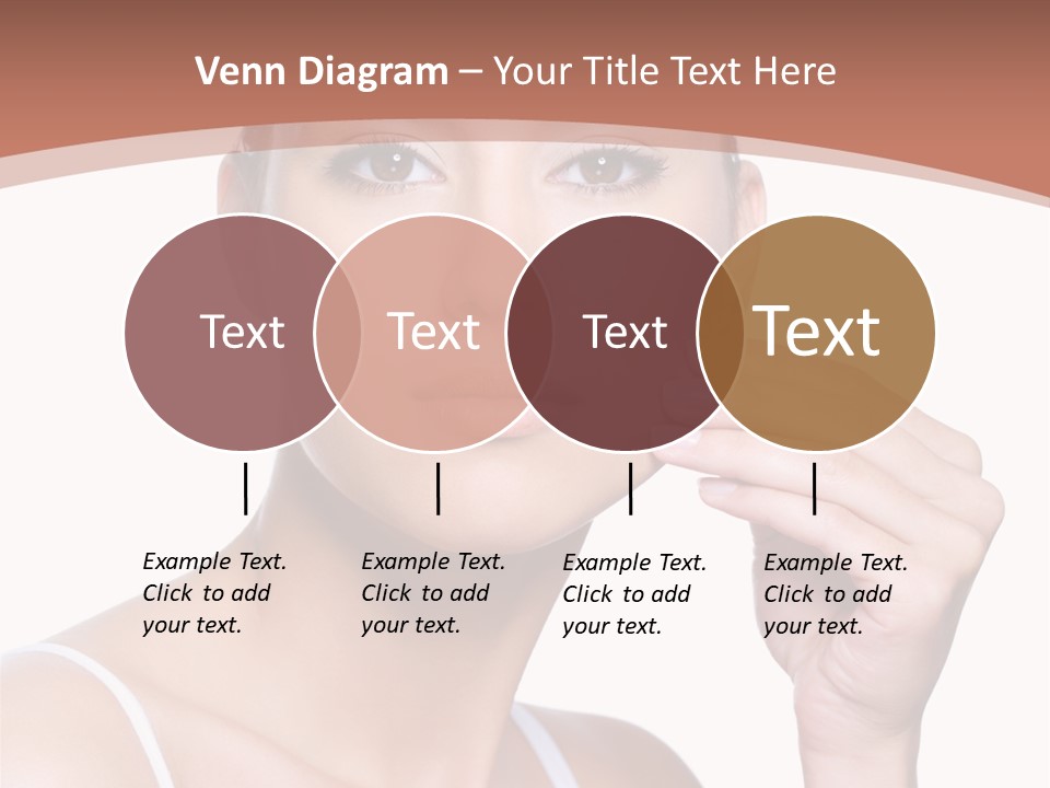 Pretty White Sensual PowerPoint Template