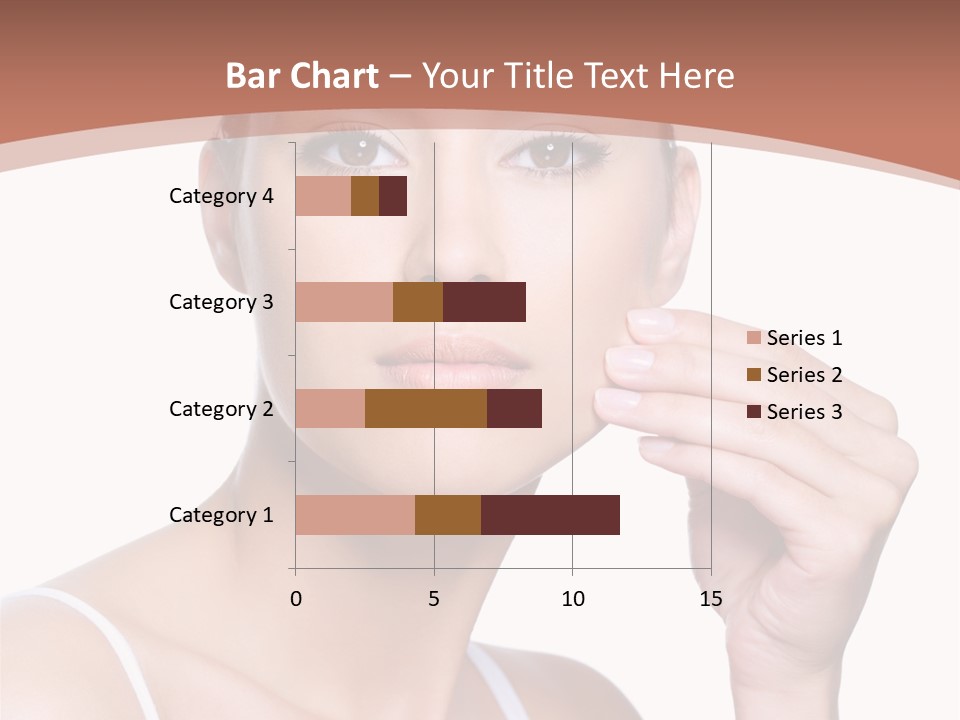 Pretty White Sensual PowerPoint Template