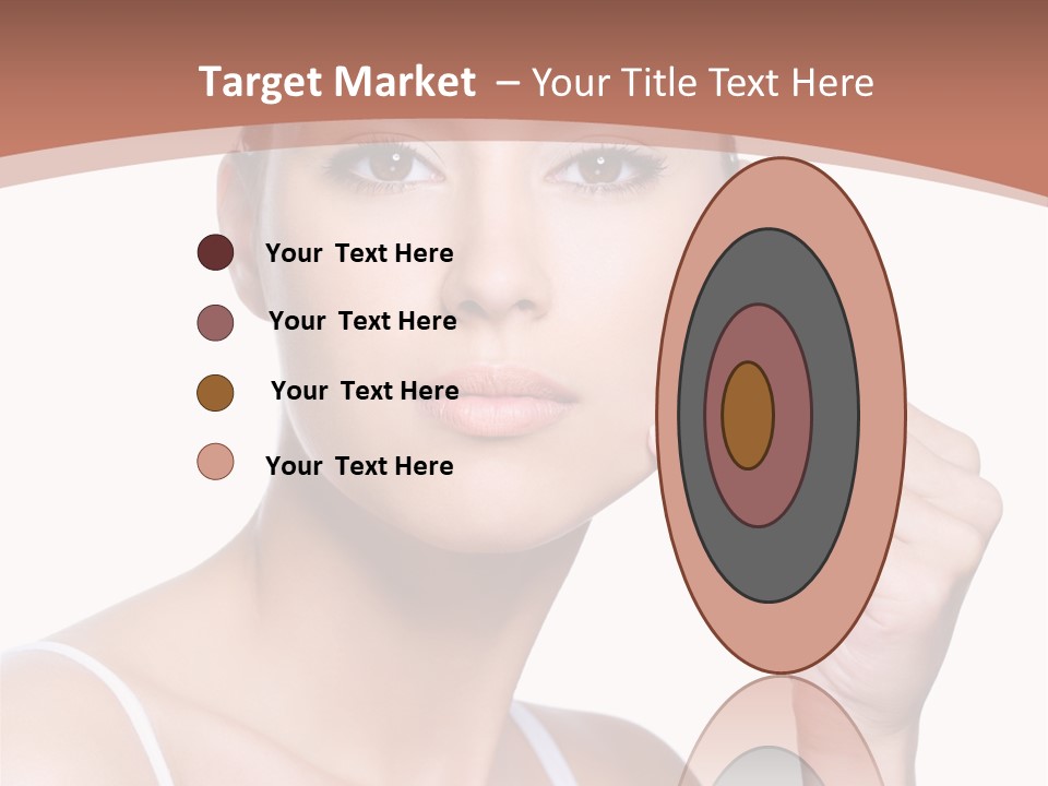 Pretty White Sensual PowerPoint Template