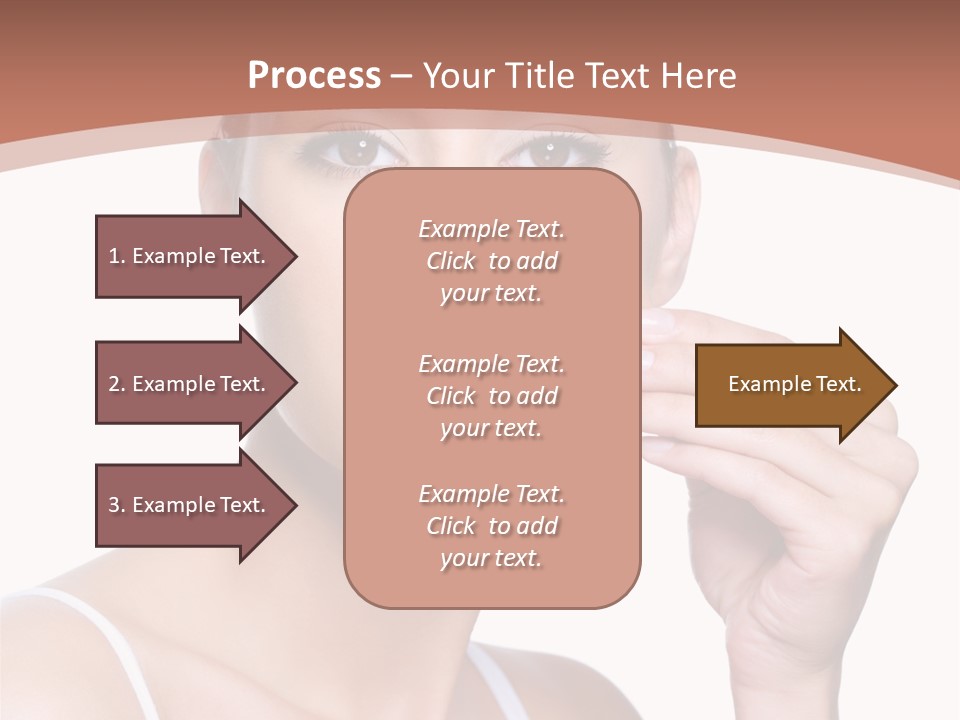 Pretty White Sensual PowerPoint Template