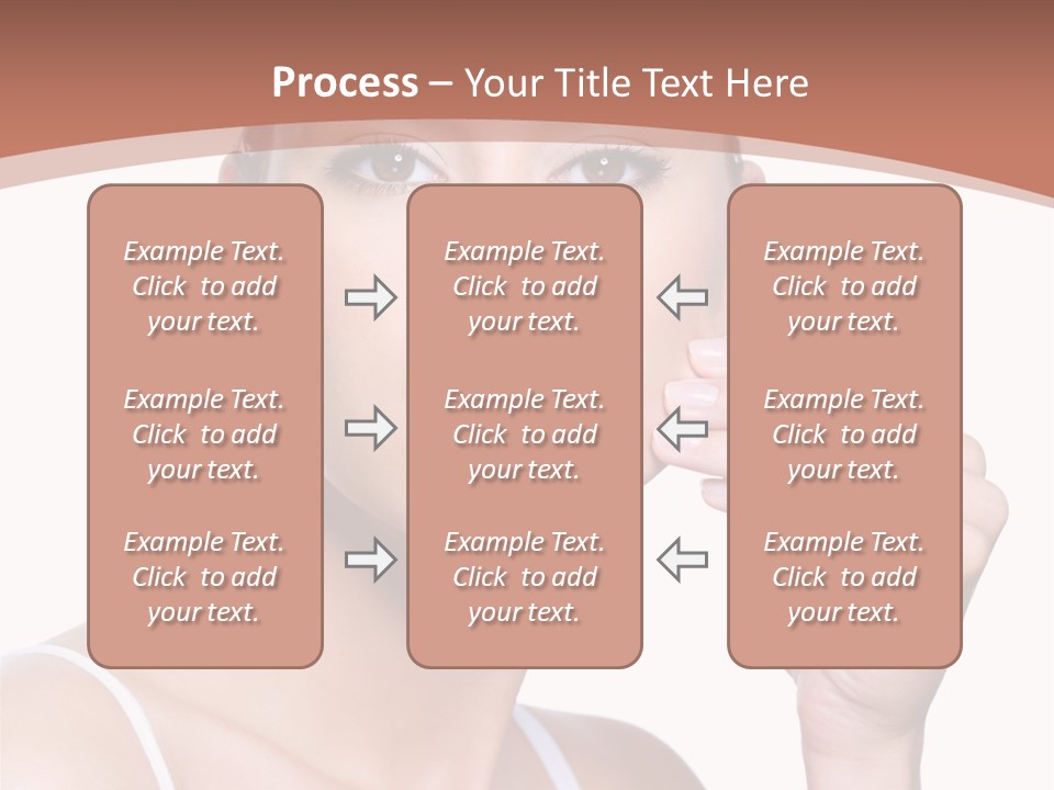 Pretty White Sensual PowerPoint Template