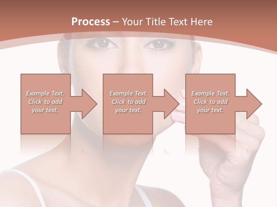 Pretty White Sensual PowerPoint Template
