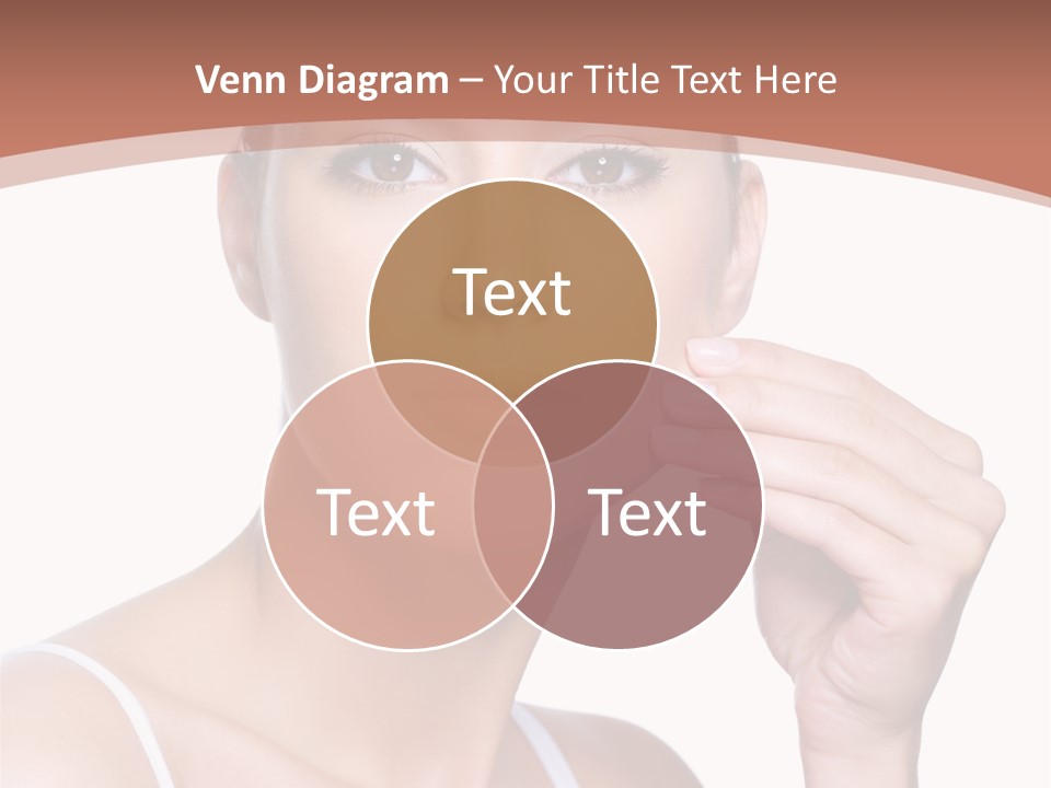 Pretty White Sensual PowerPoint Template