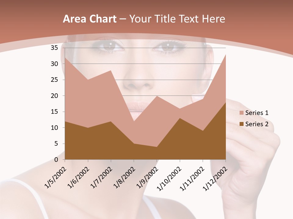 Pretty White Sensual PowerPoint Template