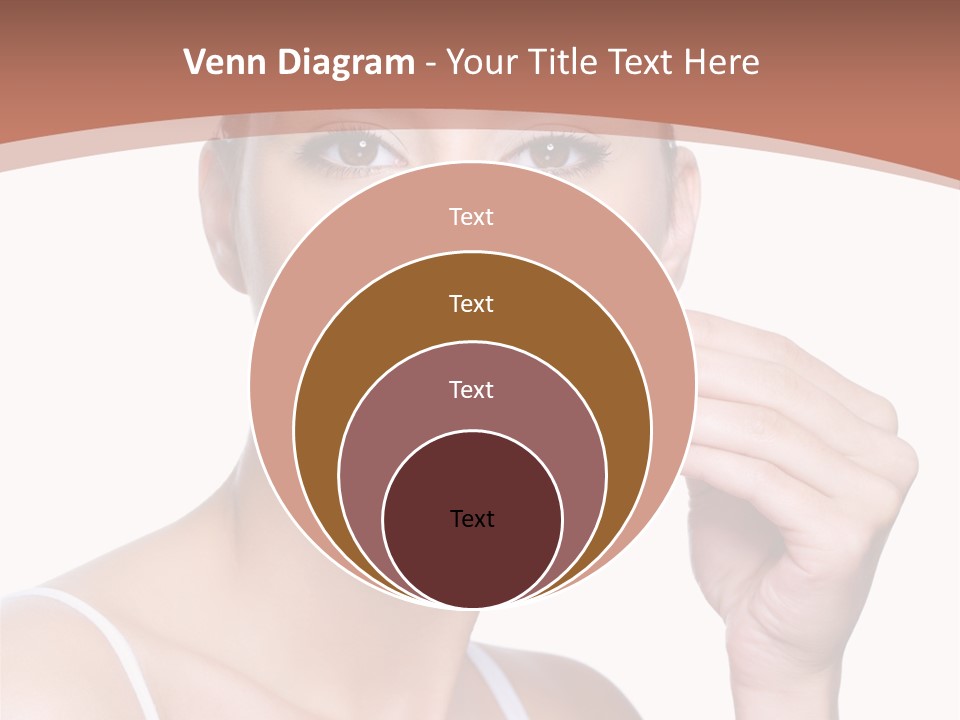 Pretty White Sensual PowerPoint Template