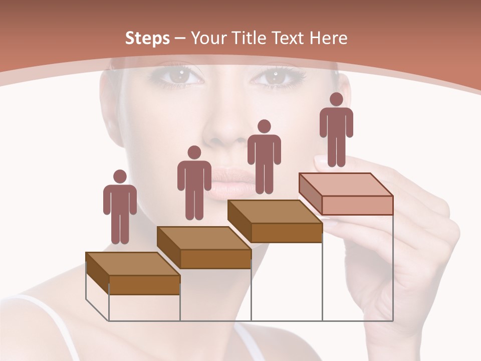 Pretty White Sensual PowerPoint Template