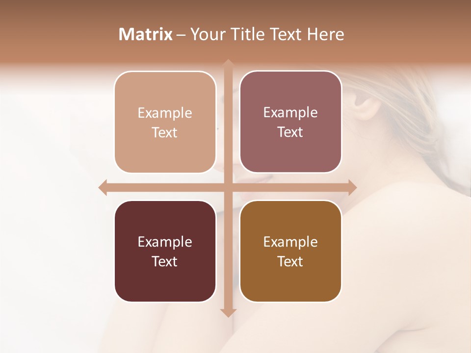 A Woman Laying In Bed With Her Eyes Closed PowerPoint Template