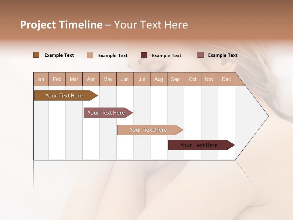 A Woman Laying In Bed With Her Eyes Closed PowerPoint Template