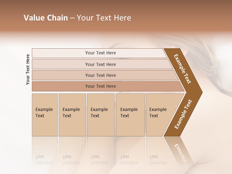 A Woman Laying In Bed With Her Eyes Closed PowerPoint Template