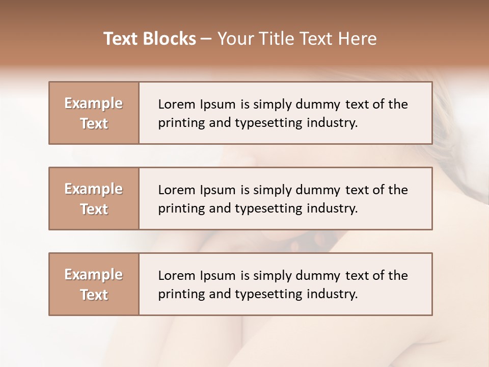A Woman Laying In Bed With Her Eyes Closed PowerPoint Template