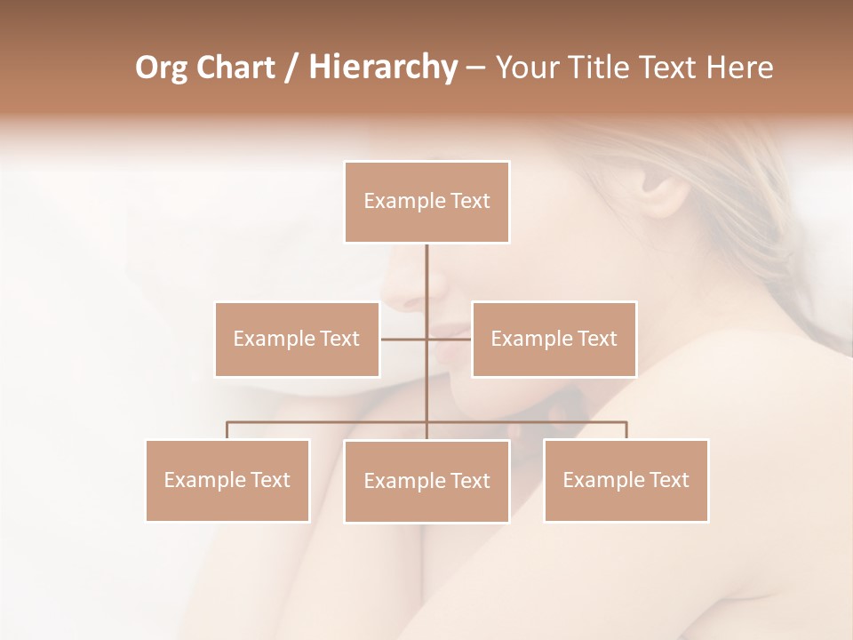 A Woman Laying In Bed With Her Eyes Closed PowerPoint Template