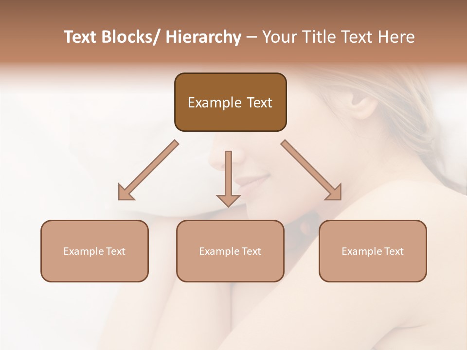 A Woman Laying In Bed With Her Eyes Closed PowerPoint Template