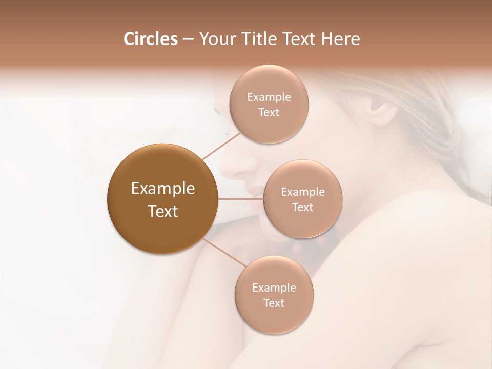 A Woman Laying In Bed With Her Eyes Closed PowerPoint Template