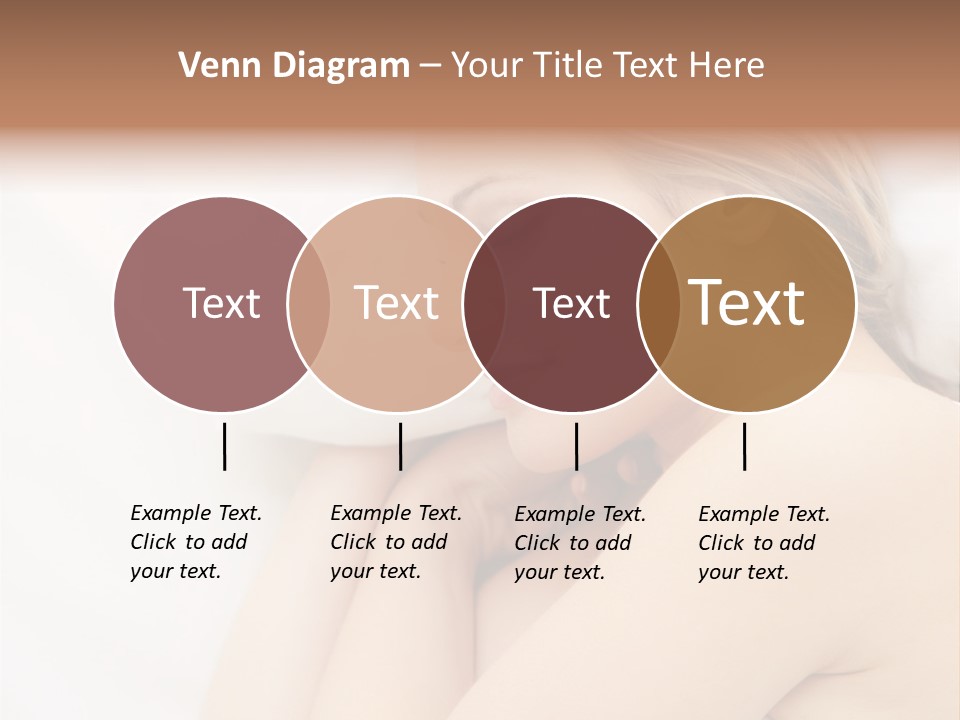 A Woman Laying In Bed With Her Eyes Closed PowerPoint Template