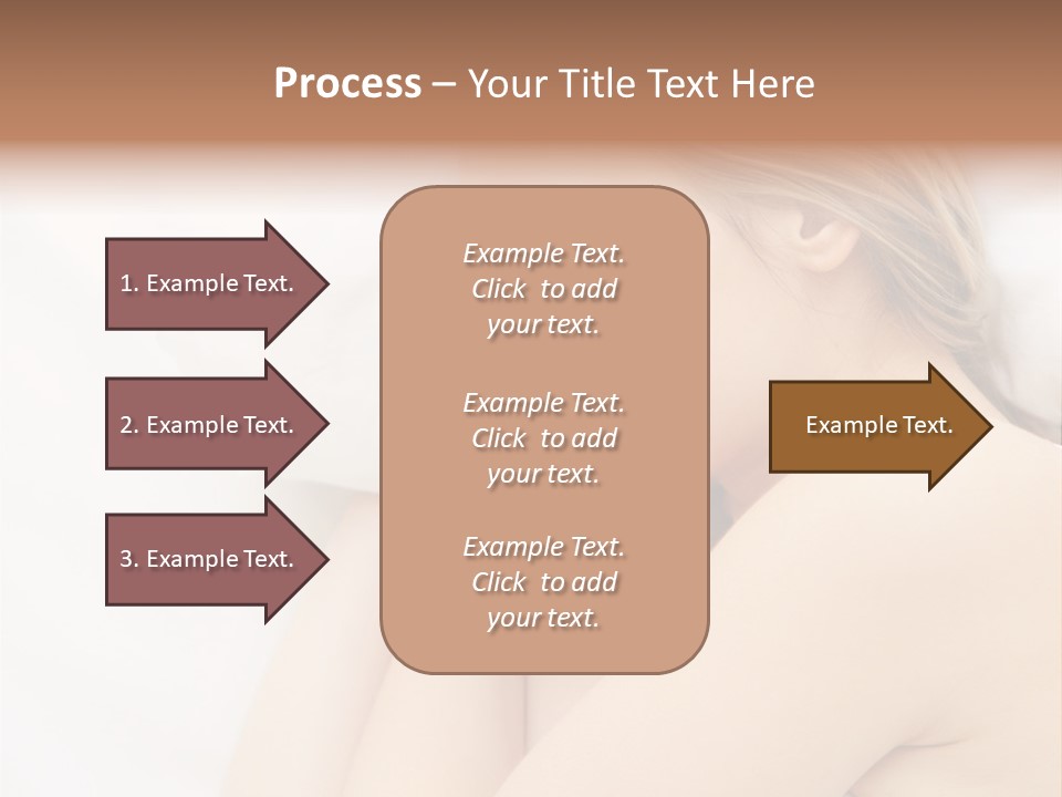 A Woman Laying In Bed With Her Eyes Closed PowerPoint Template