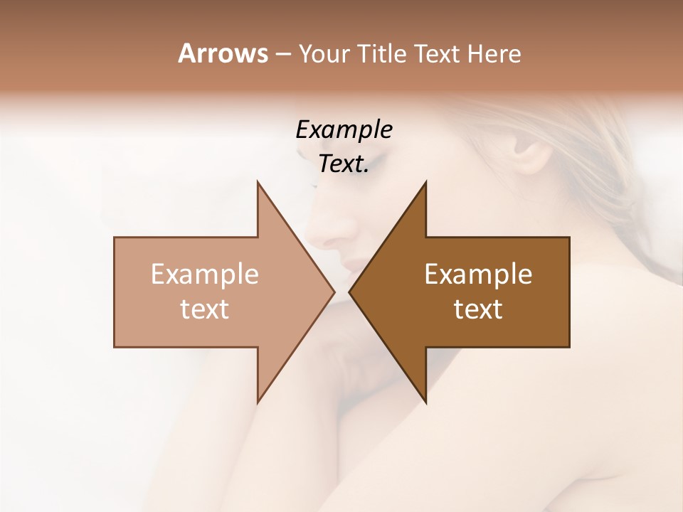 A Woman Laying In Bed With Her Eyes Closed PowerPoint Template