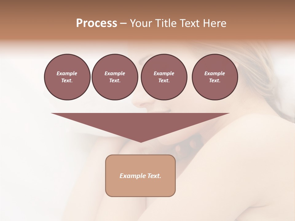 A Woman Laying In Bed With Her Eyes Closed PowerPoint Template