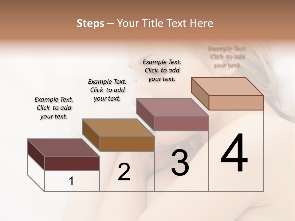 A Woman Laying In Bed With Her Eyes Closed PowerPoint Template