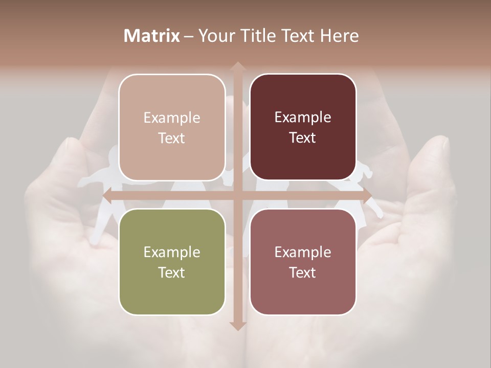 Paper Group Child PowerPoint Template