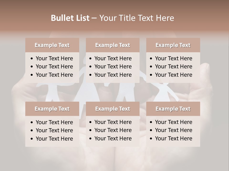 Paper Group Child PowerPoint Template