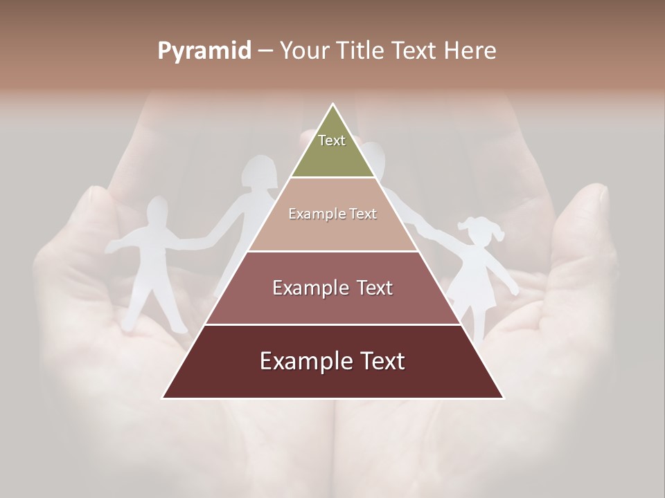 Paper Group Child PowerPoint Template