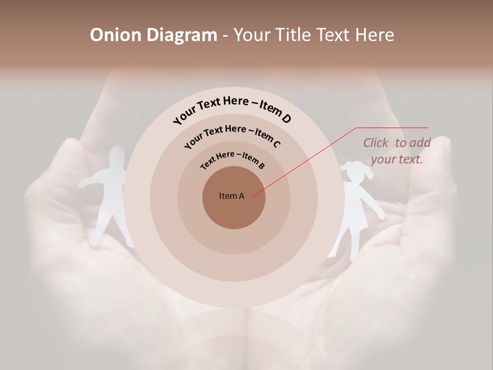 Paper Group Child PowerPoint Template